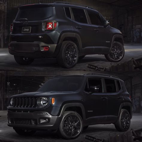 2016 Jeep Renegade Dawn of Justice Special Edition. Jeep Renegade Black, 2016 Jeep Renegade, Jeep Renegade Trailhawk, Chicago Auto Show, Hummer Cars, Mom Car, 2016 Jeep, Dawn Of Justice, Jeep Models