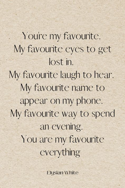 You’re favourite everything. Find more thoughtful quotes and gifts on our website You’re My Everything Quotes, You Are My Everything Quotes, Everything Quotes, My Everything Quotes, Youre Everything To Me, Thoughtful Quotes, Love Is Cartoon, You Are My Everything, My Everything