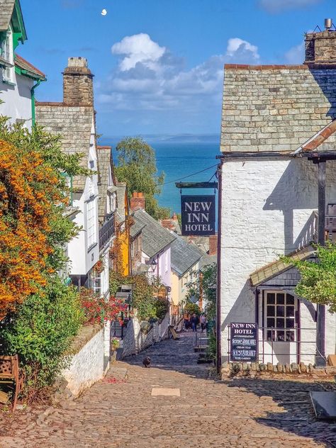 main street of clovelly. villages like Hope Cove | Hope Cove Devon | villages in Devon | Villages in the UK | cute seaside villages in the UK | cute villages in England | holiday destinations Towns In England, Life In England, Coastal Village Aesthetic, English Village Cottages, England Travel Aesthetic, English Village Aesthetic, Groove Aesthetic, Clovelly England, Devon Aesthetic