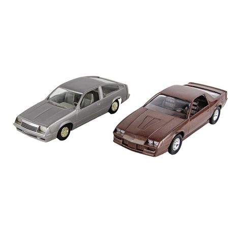 Please follow our store. Our HUGE inventory changes daily. The rarest items go fast! What are you buying? A vintage 2 Piece Model Car lot: AMT 1983 Chevrolet Type 10 Cavalier Hatchback Silver Metallic Dealer Promo 1:25 Scale Model Car ERTL 1984 Chevrolet Camaro Z28 Brown Dealer Promo 1:25 Scale Plastic Model Car What condition is it in? In decent overall condition. Minor signs of handling/aging/damage to item. Sold as is. Comes as shown. (See HD pictures for details)  Who are we? We established My Found Treasures in 2017 with a single purpose in mind; to create an enjoyable business that our children could be involved with. It has been an amazing experience and we now have multiple generations working together. We are especially looking forward to our first grandson getting old enough to s Chevrolet Camaro, Chevrolet Cavalier, Plastic Model Cars, Car Lot, Scale Models Cars, Hd Pictures, Pull Toy, Hd Picture, Model Car