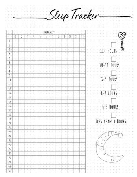 Sleep Tracker Bullet Journal | Free Customizable Printable Bullet Journal Templates Free Printables, Printable Bullet Journal Pages Free, Bujo Sleep Tracker, Habit Tracker Bullet Journal Printable, Printable Journal Pages Free, Bullet Journal Pages Printable, Bullet Journal Sleep Tracker, Printable Sleep Tracker, Goodnotes Bullet Journal