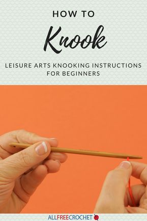 Knitting With Crochet Hook, Knooking Patterns Free Projects, Knooking Tutorial How To Make, Knooking Tutorial Videos, Knooking Patterns Free, Knooking Patterns, Knook Patterns, Knooking Tutorial, Knit Basics