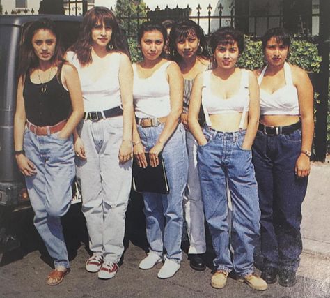 Selena/90s Latina Inspo - Album on Imgur 90s Latina Fashion, 90s Latina, Estilo Chola, 1990 Style, Chola Girl, Chola Style, Estilo Cholo, Chicana Style, Mexican Fashion