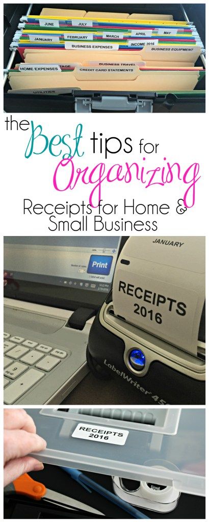 Organizing Receipts for Tax Time | #MomNeedsChocolate #TaxPrep #TaxTime #Receipts #Organization Organisation, Organizing Receipts, Tax Organization, Receipt Organization, Tips For Organizing, Small Business Organization, Tax Time, Business Expense, Organizing Time