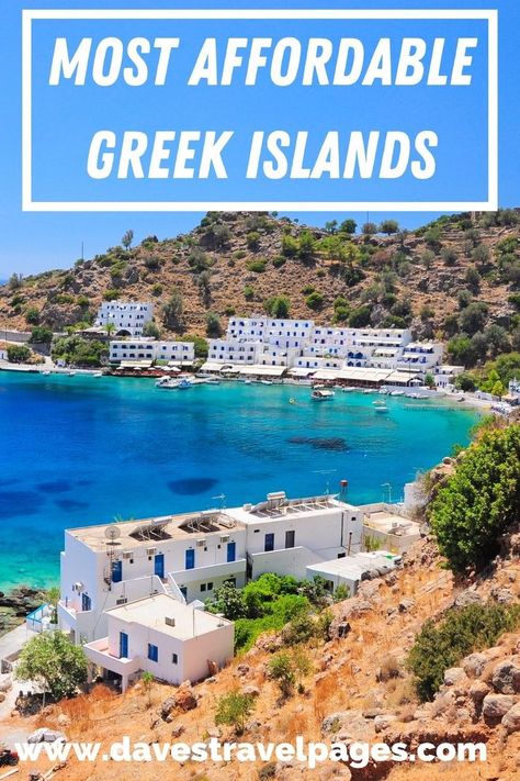 Athens Greece Travel, Greek Islands Vacation, Cheap Places To Visit, Greek Islands To Visit, Greek Vacation, Best Greek Islands, Greek Travel, Places In Greece, Cheap Places To Travel