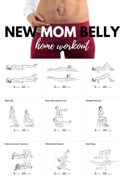 Mom Abs Workout, New Mom Workout At Home, Mommy Belly How To Get Rid Of, Walking While Pregnant, Baby Weight Workout, Mom Exercise, Mom Abs, New Mom Workout, Diástase Abdominal