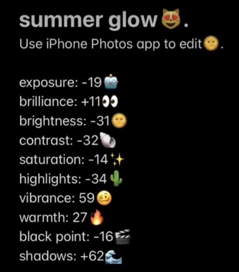 Summer Filter Camera Roll, Iphone Editing, Best Vsco Filters, Picture Edits, Vintage Photo Editing, Photography Tips Iphone, Photography Editing Apps, Photography Settings, Phone Photo Editing