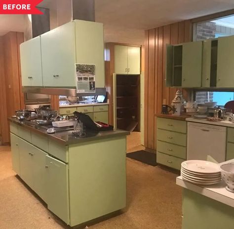 70s Kitchen Makeover, 1960 Interior Design, 1960s Ranch House Remodel, Mid Century Modern Kitchen Renovation, Mid Century Modern Makeover, 1960s Kitchen Remodel, 1960s Home Remodel, Mid Century Remodel, Modern Kitchen Renovation