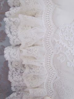 Heirloom Sewing, Haft Vintage, Detail Couture, Pearl And Lace, Linens And Lace, Romantic Lace, Christening Gowns, Antique Linens, Lace Ribbon