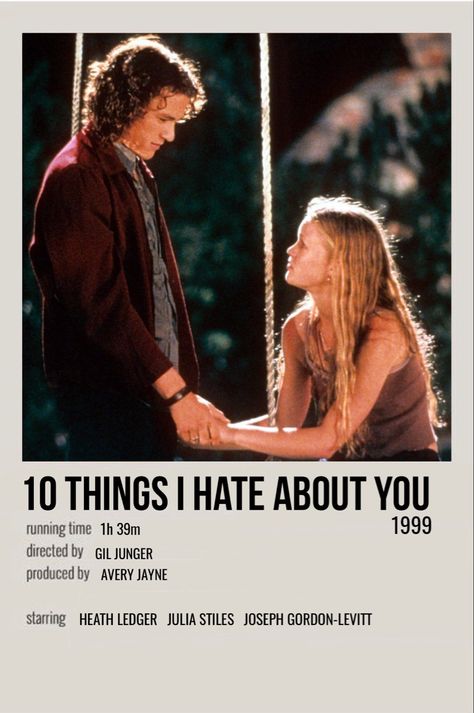 Andrew Keegan, Living Room Posters, Posters Bedroom, Film Recommendations, Bedroom Painting, Canvas Wall Art Living Room, Filmy Vintage, 10 Things I Hate About You, Polaroid Wall