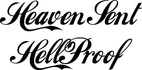 "I hope your heaven sent,and hell proof" Heaven Sent Tattoo Word, Heaven Sent Tattoo, Word Tattoo Designs, Arm Tattoos Drawing, Tattoos Drawing, Heaven Tattoos, Art Stencils, Word Tattoo, Cute Hand Tattoos