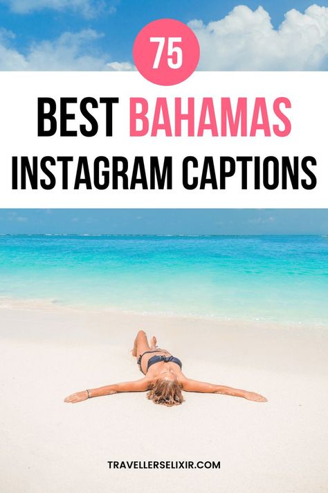 Best Bahamas Instagram captions & quotes Atlantis Bahamas Instagram Pictures, Bahama Captions For Instagram, Captions For Cruise Pictures, Bahamas Captions For Instagram, Cruise Instagram Captions, Cruise Quotes Funny, Bahamas Captions, Bahamas Quotes, Cruise Captions