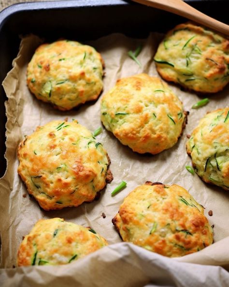 Zucchini Leek Recipe, Zucchini Candy Recipe, Cubed Zucchini Recipe, Zucchini Cornbread Recipes, Cheddar Zucchini Biscuits, Zucchini Brunch Recipes, Zucchini And Cream Cheese Recipes, Zucchini Biscuits Recipes, Zucchini Drop Biscuits