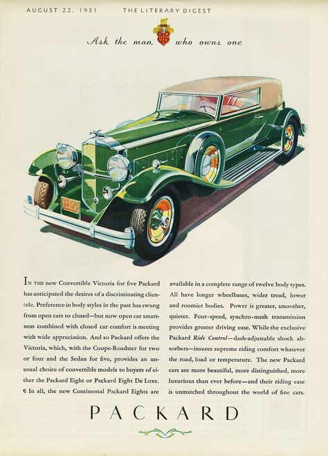 Tumblr, Packard Cars, Automobile Advertising, American Classic Cars, Car Illustration, Car Advertising, Us Cars, Car Posters, Old Ads