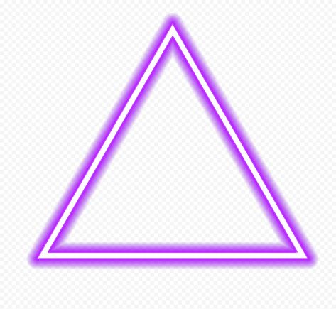 Neon, Glowing Triangle, Neon Triangle, Neon Png, Original Background, No Background, Art Png, Original Image, For Free