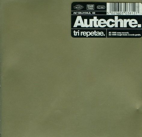 SearchSystem™ on X: "The Designers Republic (TDR) / Warp Records / Autechre / Tri Repetae / Album Cover / 1995 [https://t.co/5Hdtt0LDpp] https://t.co/2e2RqBxoXq" / X Records Design, Rough Trade Records, Warp Records, Designers Republic, Eros And Psyche, Rough Trade, Burning Bush, Instagram Website, Dark Matter