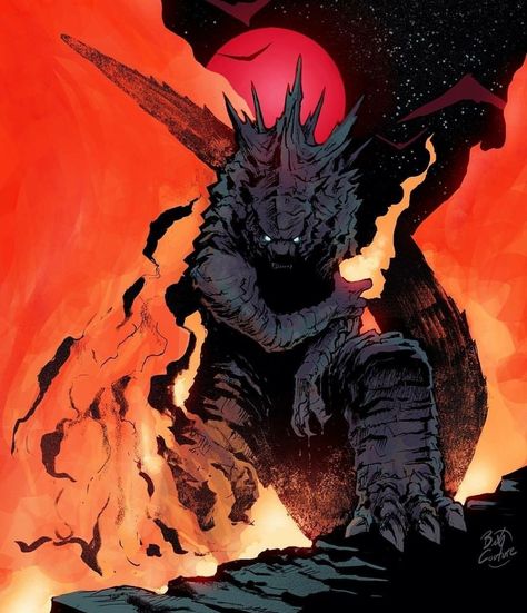 MonsterVerse Goji Art Legendary Godzilla, Kong Godzilla, King Kong Vs Godzilla, Godzilla Comics, King Kong Art, Image Spiderman, Godzilla Wallpaper, Godzilla 2014, All Godzilla Monsters