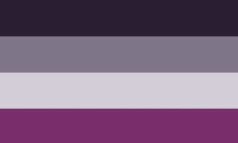 (⁠´⁠⊙⁠ω⁠⊙⁠`⁠)⁠！... a less saturated version of the asexual flag !! <33 Desaturated Pride Flag, Less Saturated Pride Flags, Soft Pride Flags, Acesexual Flag, Aromatic Flag, Sexuality Flags, Lgbt Flags, Asexual Flag, Ace Flag