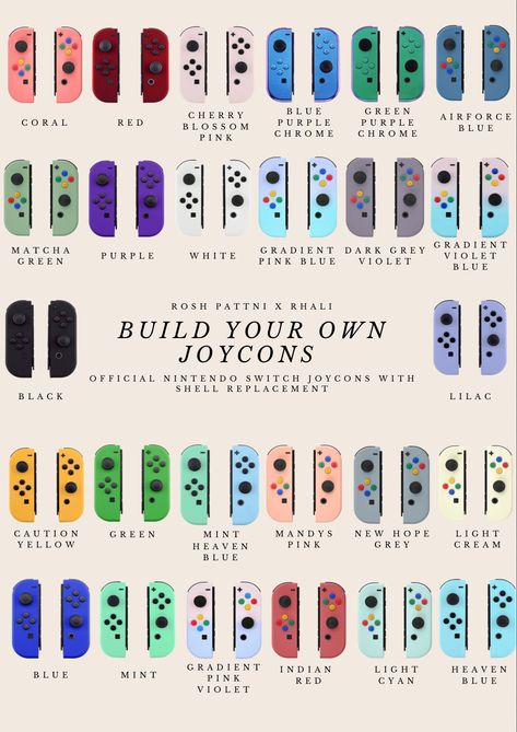 Excited to share the latest addition to my #etsy shop: Build Your Own Custom Joycons, Shell Replacement, Button Replacement, Official Nintendo Switch Controller, Compatible With iOS and Android #button #gamer #controller #gaming #games #authentic #aesthetic #custom #replacement Switch Console Aesthetic, Nintendo Switch Clear Case, Custom Nintendo Switch Joy Cons, Nintendo Switch Button Covers, Customized Nintendo Switch, Custom Switch Nintendo, Nintendo Switch Set Up, Switch Astethic, Switch Nintendo Aesthetic