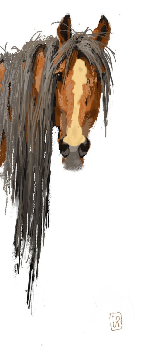 Horse Paintings Easy, Colorful Horse Art, Horses Artwork, Equine Art Paintings, Painting Horses, Large Abstract Paintings, Abstract Horse Painting, Abstract Horse Art, Cow Artwork