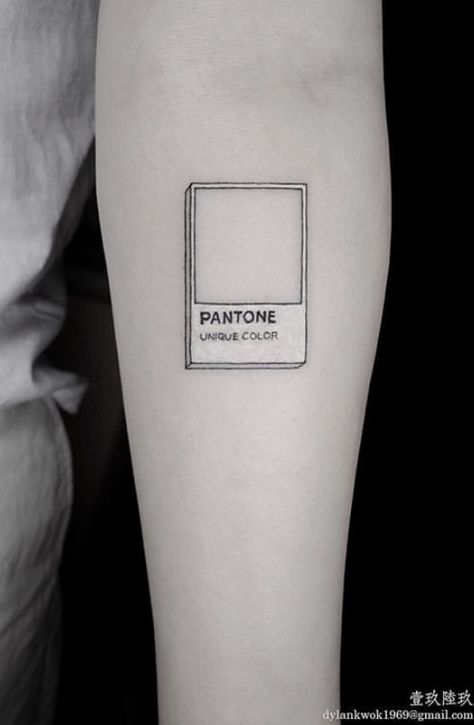 Tattoo Rectangle Frame, Pantone Tattoo Ideas, Square Tattoo Ideas, Frame Tattoo Design Square, Pantone Tattoo, Imagination Tattoo, Label Tattoo, Square Tattoo, Matching Best Friend Tattoos