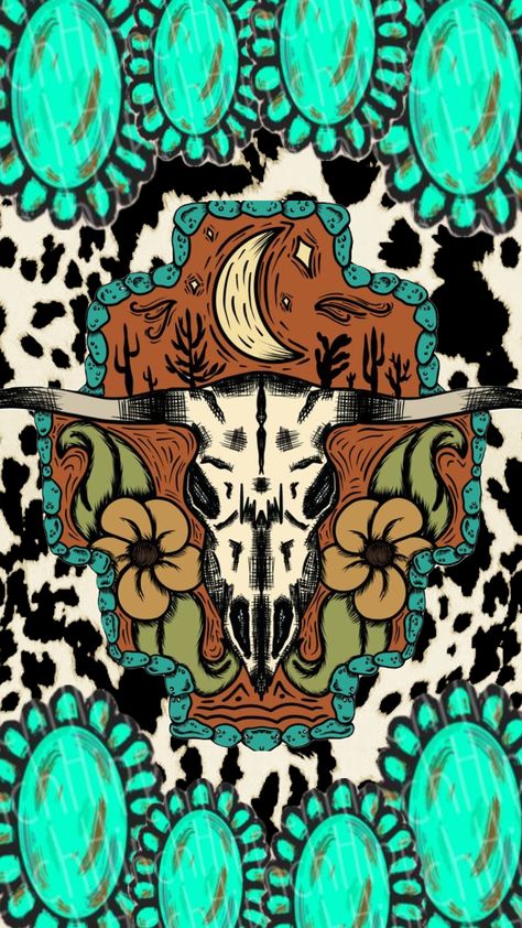 #simple #western #cowhide #wallpaper Cowhide Wallpaper, Wallpaper Country, Western Aesthetic Wallpaper, Western Wallpaper Iphone, Aztec Wallpaper, Cute Home Screen Wallpaper, Jelly Wallpaper, Cow Print Wallpaper, Retro Art Prints