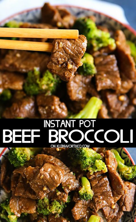 Instant Pot Beef Broccoli, Instant Pot Beef And Broccoli, Easy Beef And Broccoli, Easy Pressure Cooker Recipes, Pressure Cooker Recipe, Beef Broccoli, Healthy Videos, Stew Meat Recipes, Beef And Broccoli