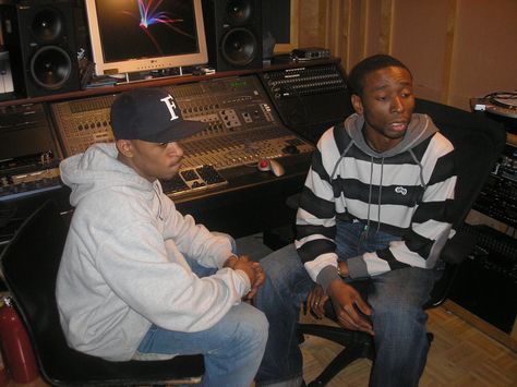 9th Wonder and Hi Tek At The Studio Hip Hop, 9th Wonder, Funk Music, Boom Bap, Music Producers, 2024 Vision, Getting Things Done, The Studio, Vision Board