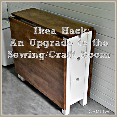 Gateleg ikea Norden table hack