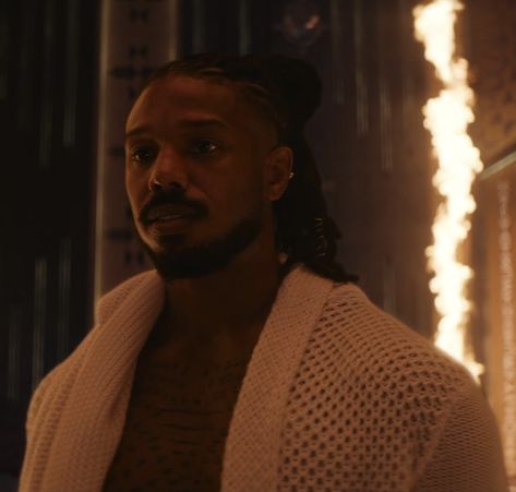 "Wakanda Forever (Film)" - Killmonger's Cameo Killmonger Wakanda Forever, Michael B Jordan Wakanda Forever, Erik Killmonger Aesthetic, Killmonger Aesthetic, King Killmonger, Flick Ideas, Shuri Black Panther, Michael Bakari Jordan, Short Dreadlocks Styles