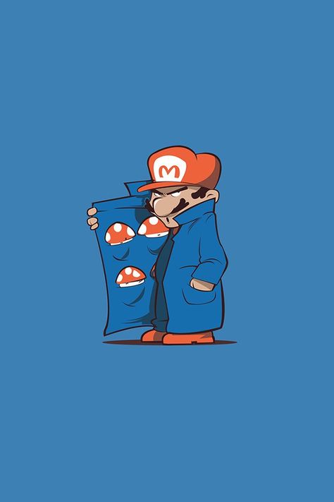 Mario's on shrooms Wanna Get High, Dope Cartoons, Super Mario Art, Nintendo Art, Mario Art, Dessin Adorable, Dope Art, Arte Horror, Video Game Characters