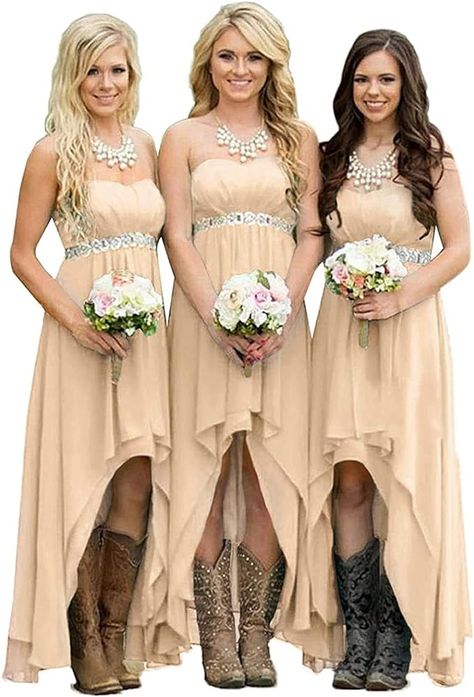 Amazon.com: Fanciest Women' Strapless High Low Bridesmaid Dresses Wedding Party Gowns Burgundy US4 : Clothing, Shoes & Jewelry Bridesmaid Dresses High Low, Country Bridesmaid, Bridesmaid Dresss, Country Bridesmaid Dresses, Off Shoulder Bridesmaid, Patterned Bridesmaid Dresses, Turquoise Bridesmaid Dresses, Wedding Guest Gowns, High Low Bridesmaid Dresses