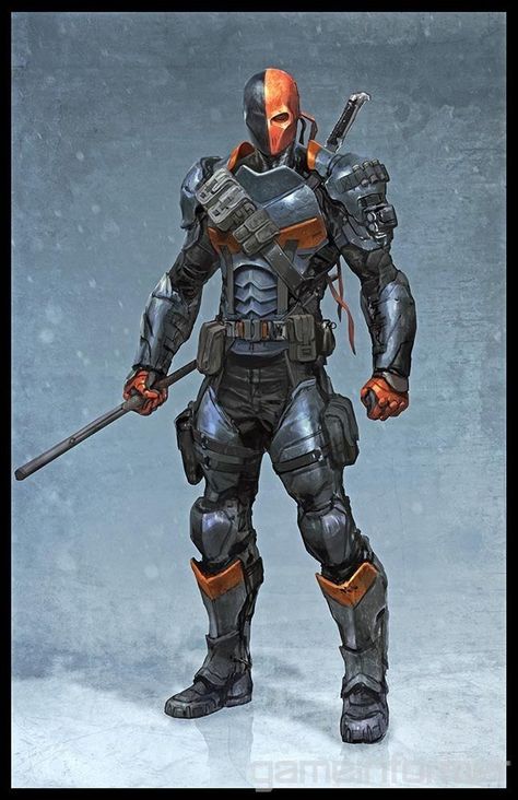 Deathstroke - Armor Variant I Deathstroke Batman, Deathstroke Cosplay, Dc Deathstroke, Deathstroke The Terminator, Arkham Origins, Batman Arkham Origins, Bloc Party, Dc Villains, Deathstroke