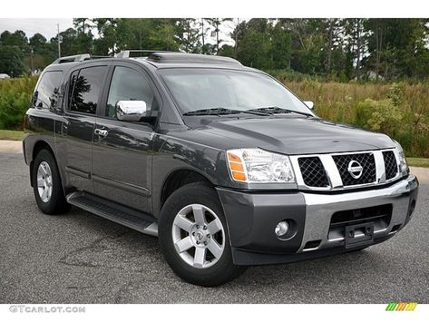 2004 Smoke Metallic Nissan Armada LE #72040793 Photo #6 | GTCarLot.com - Car Color Galleries Nissan Armada, Car Colors, Metallic Colors, Photo Archive, House Colors, Nissan, Photo Galleries, Suv Car, Color