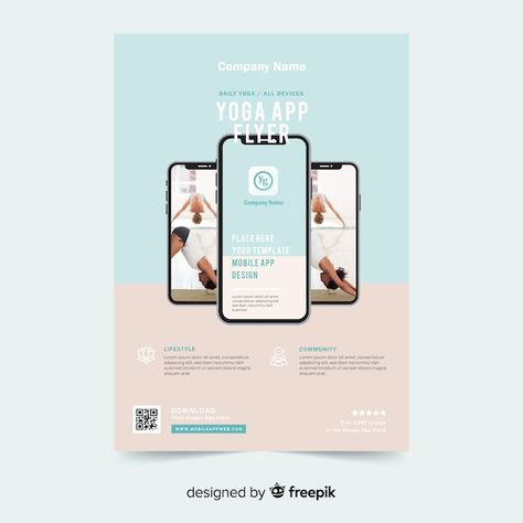 Mobile Apps Poster, Banner App Design, App Poster Design Ideas, App Advertising Design Poster, App Flyer Design, Mobile App Poster Design, Mobile App Promotion, App Brochure Design, App Promotion Poster