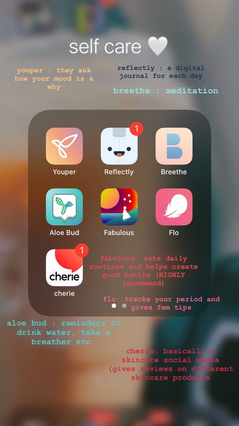 Most Have Apps, Apps To Help You Glow Up, Apps For Reminders, Apps To Plan Your Day, Good To Do List Apps, Self Love Apps, Apps For Daily Routine, Apps For Healthy Lifestyle, Self Care Homescreen