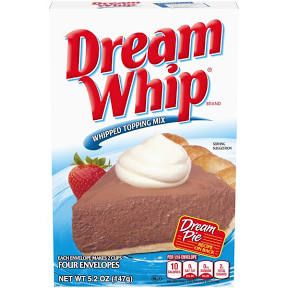 Dream Pie Recipe Cool Whip, Strawberry Shortcake Pumpkin, Dream Pie Recipe, Pudding Frosting, Dream Whip, Chocolate Pie Recipes, Chocolate Mousse Recipe, Chocolate Dreams, Dessert Toppings