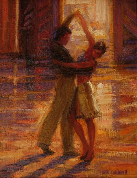 Latin Dance Hallway And Living Room, Painting Couple, Art Romantique, Couple Dance, Beautiful Dance, Romance Art, Romantic Art, Dance Art, Ethereal Art