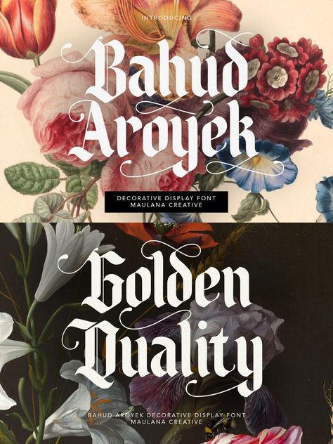 Victorian Design Graphic, Gothic Branding Design, 1800s Typography, Baroque Lettering, Baroque Typography, Classical Typography, Victorian Graphic Design, Baroque Font, Gothic Graphic Design