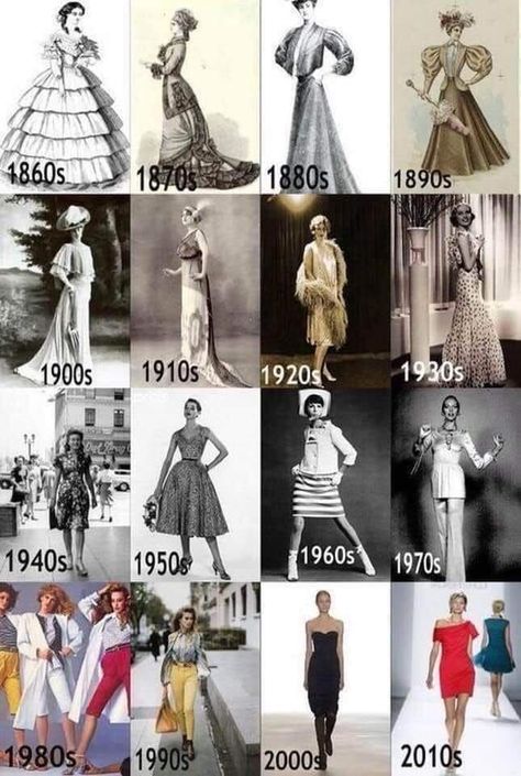 Fashion through the years. 1730s Fashion, Fashion History Timeline, Istoria Modei, Decades Fashion, Fashion Through The Decades, History Of Fashion, Fashion Timeline, Fashion Decades, 1950s Fashion Dresses
