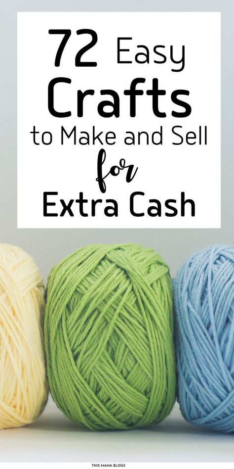 Easy And Useful Crafts, Easy To Make And Sell Crafts, Crafting For Beginners, Long Term Craft Projects, Sellable Diy Crafts, Fast Diy Crafts, How To Sell Homemade Items, Handicrafts Ideas For Business, Popular Selling Crafts