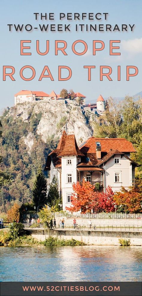 Planning a European road trip this fall? Click here for a two-week itinerary that will guide you through some of the continent's most beautiful countries like Germany, Slovenia, Croatia and Austria!    #RoadTripEurope #EuropeRoadTrip #RoadTrip #RoadTripping #Europe #EuropeTravel #EuropeVacation #BestOfEurope #EuroTrip #VisitEurope #EuropeanTravel #EuropeanTourism #CrossCountry #TravelTheWorld #AdventureAwaits  #BucketList #TravelGoals #WorldTraveller #TravelBlogger #TravelBlog #52CitiesBlog Backpacking Europe, Bucket List Europe, Beautiful Countries, European Road Trip, Fall Road Trip, Road Trip Europe, Road Trip Destinations, Europe Itineraries, Europe Vacation