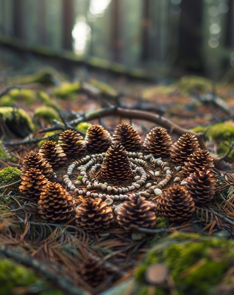 Have you ever made a nature mandala?  Nature mandalas, a simple and stunning activity, where you turn leaves, stones, flowers and twigs into stunning circular patterns on the ground.  This isn’t just about making art though. It’s about connecting, both with the environment and each other.  This gentle outdoor activity is a form of mindfulness. It encourages you and your family to pause and appreciate the beauty around.  So, let’s unleash that artistic creativity and capture these moments, maybe even through photography, as we create a nature mandala. Nature, Art With Nature Materials, Reconnecting With Nature, Natural Mandala, Leaves Mandala, Nature Mandalas, Mandala Nature, Princess Vintage, Nature Mandala