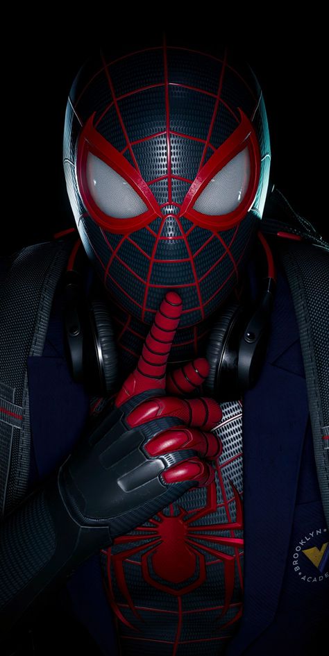 Miles Morales Wallpaper Explore more American, Comic Books., Fictional Character, Marvel Comics, Miles Gonzalo Morales wallpaper. https://www.whatspaper.com/miles-morales-wallpaper-16/ Black Edgy Wallpaper, Spiderman Wallpaper Miles, Spiderman Wallpaper Miles Morales, Spiderman Armor, Miles Morales Wallpaper, Adventure Character, Iphone Lock Screen Wallpaper, Spiderman Comic Art, Spider Illustration