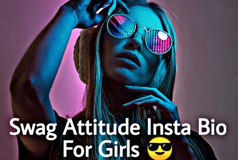 Swag Attitude Bio For Instagram For Girls Caption For Instagram Boys Attitude, Pretty Woman Quotes, Springtime Quotes, Attitude Captions, Instagram Post Captions, Attitude Caption For Instagram, Instagram Bio Ideas, Captions For Instagram Posts, Attitude Bio For Instagram