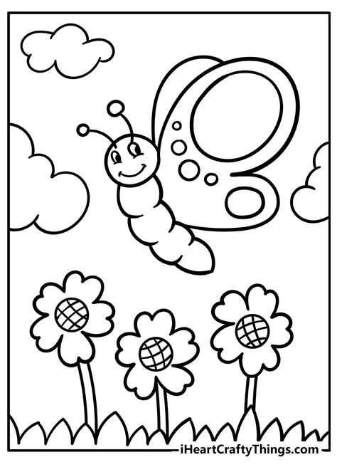 Printable Kindergarten Coloring Pages (Updated 2023) Colouring Images For Kindergarten, Elementary School Coloring Pages, Sheets For Coloring, Easy Worksheets For Kindergarten, Kindergarten Coloring Worksheets, Worksheet For Colouring, Colouring Activity For Kindergarten, Colouring Pages For Preschoolers, Coloring Practice Sheets