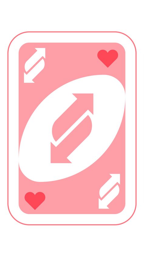 Right, this is an Uno Reverse card. This card makes changes in the order of play and switches directions - clockwise to counterclockwise, or vice versa. The dealer plays first, play proceeds... Uno Reverse Card Aesthetic Pink, Pink Uno Reverse Card, Reverse Aesthetic, Stell Sb19 Cute, Uno Reverse Card, Purple Roses Wallpaper, Play Hearts, Reverse Card, Uno Reverse