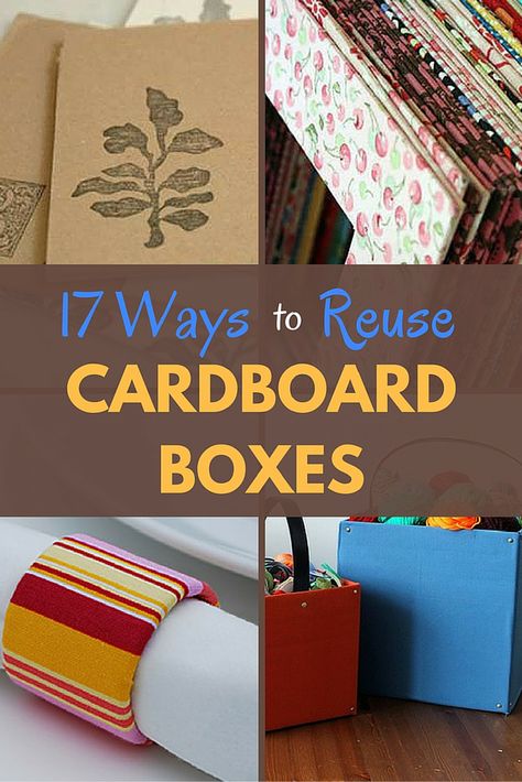 Instead of throwing your cardboard in the recycling bin, reuse it in one of these great DIY projects for the home. Bin Storage Ideas, Recycling Bin Storage, Reuse Cardboard Boxes, Cardboard Box Storage, Recycler Diy, Cardboard Box Diy, Upcycled Cardboard, Carton Diy, Cardboard Recycling