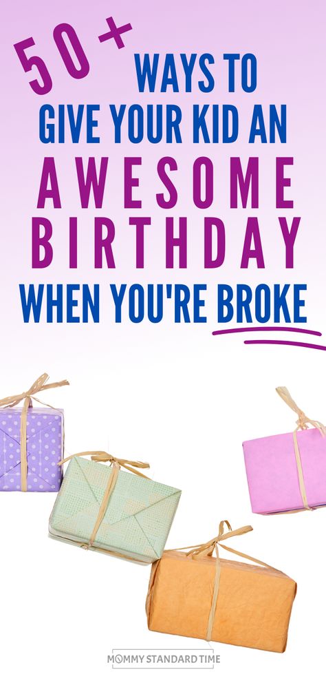 Birthday Low Budget Party Ideas, No Money Birthday Ideas, No Cost Birthday Ideas, Tenth Birthday Ideas, Inexpensive Birthday Ideas, Low Budget Birthday Ideas, 10th Birthday Gift Ideas, Last Minute Birthday Ideas, Cheap Birthday Ideas