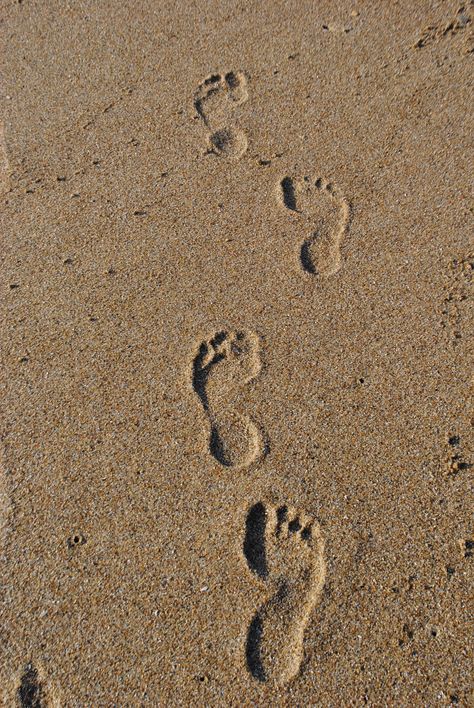 Footsteps in the sand, Tybee Island, GA Footprints In The Sand Painting, Footsteps In Sand, Writing In Sand, Jen Deluca, Footprints In Sand, Sand Footprint, Footsteps In The Sand, Lock Screen Photo, Sand Drawing